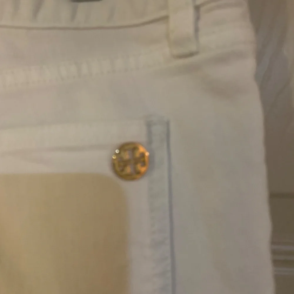 Tory Burch White 5 pkt Super Skinny Jeans sz 30